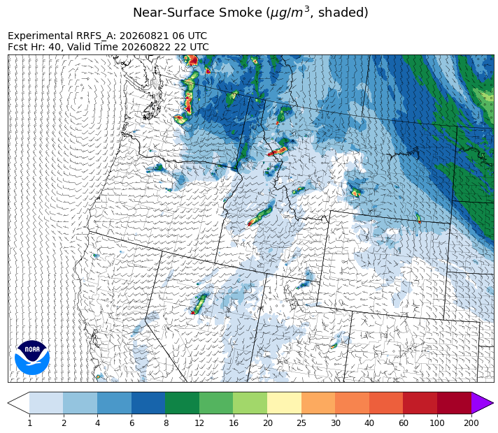 HRRR Smoke Model